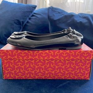 Tory Burch Patent Reva Ballet Flats (Size 8.5) - Gently Used